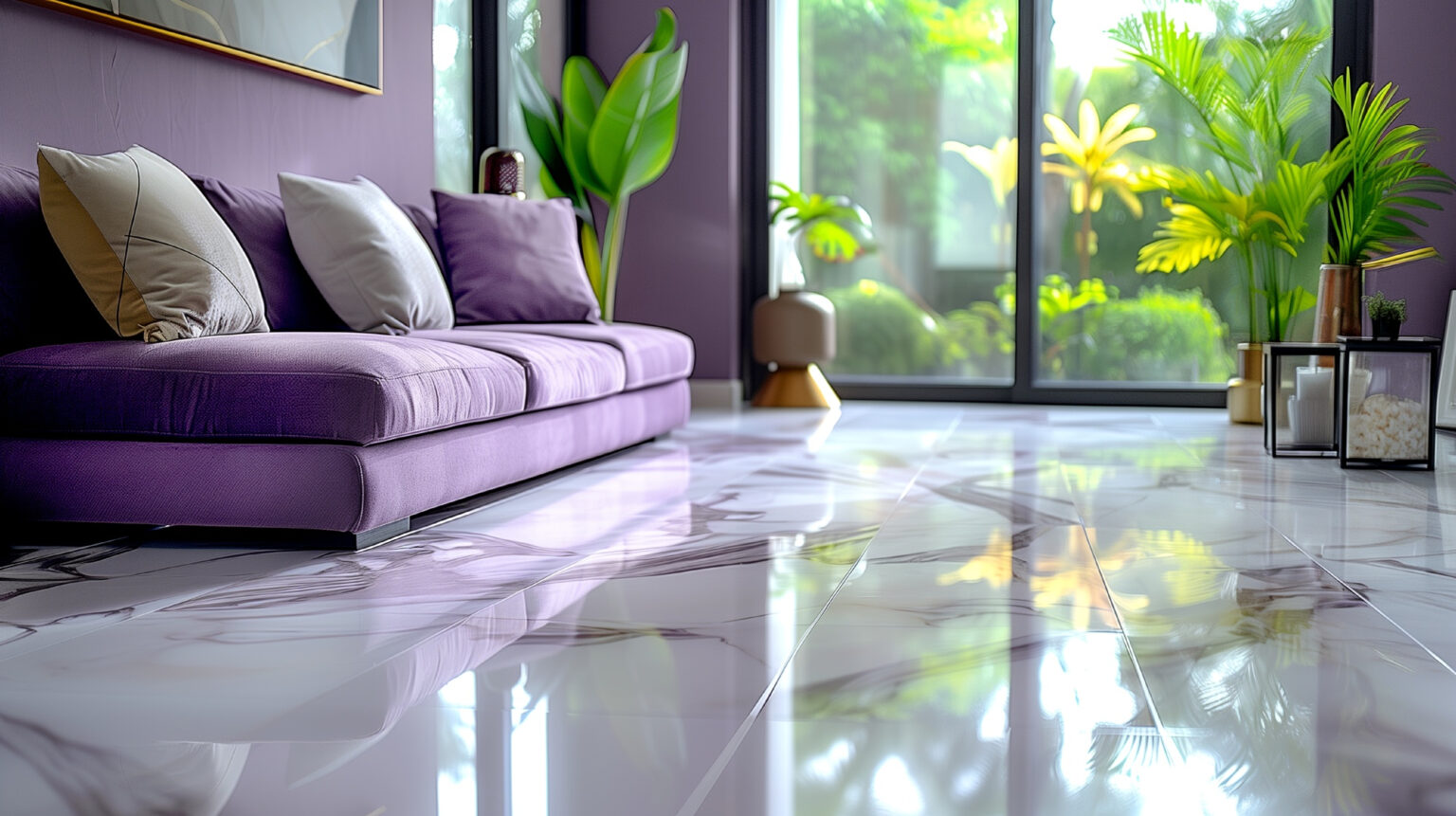 Imagen final inspiradora de una vivienda recién reformada y pintada.